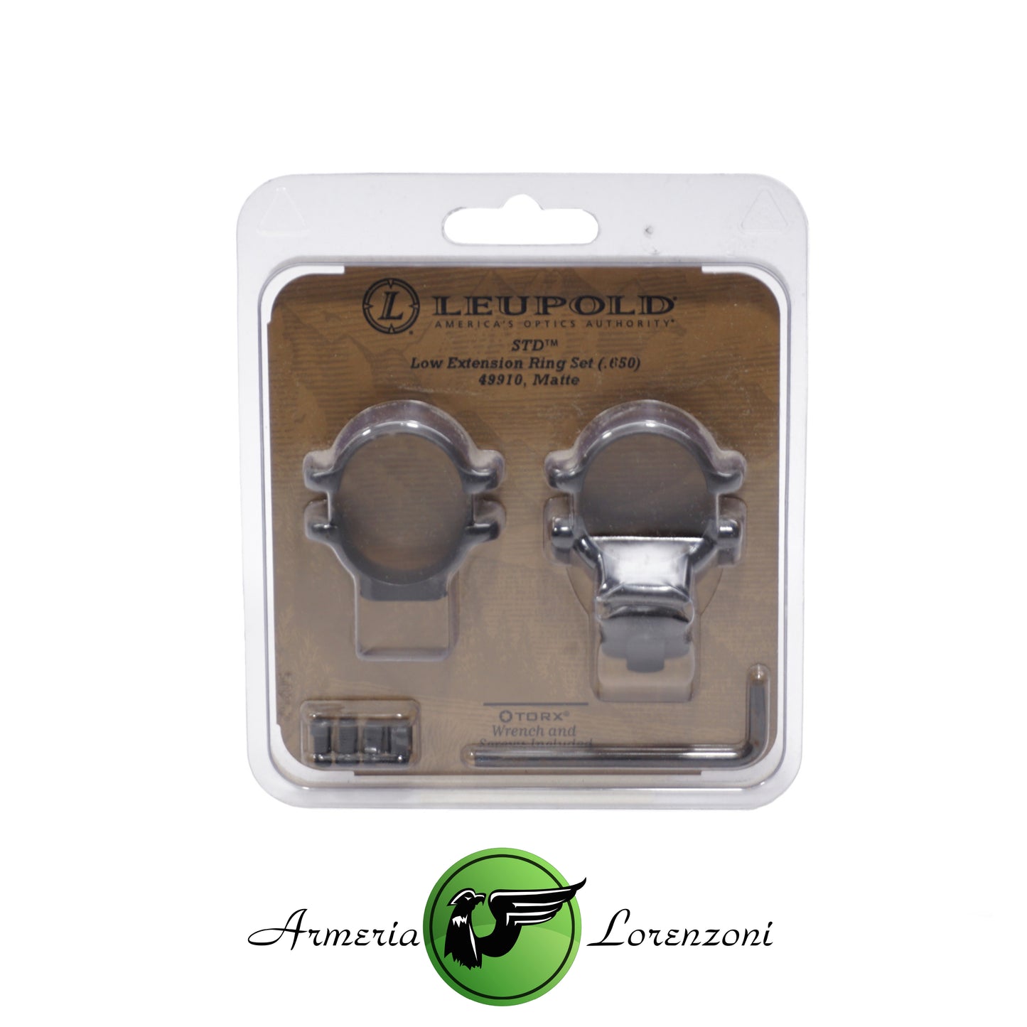 LEUPOLD ANELLO LOW EXTENSION STD 1" (.650) MATTE 49910