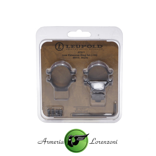 LEUPOLD ANELLO LOW EXTENSION STD 1" (.650) MATTE 49910