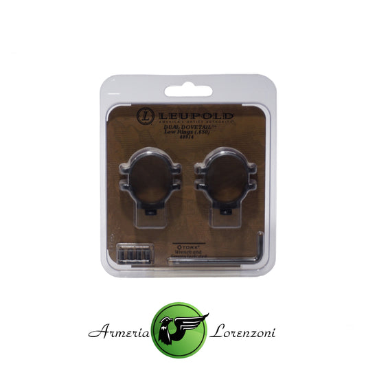 LEUPOLD ANELLO DUAL DOVETAL LOW 1" (.650) 49914