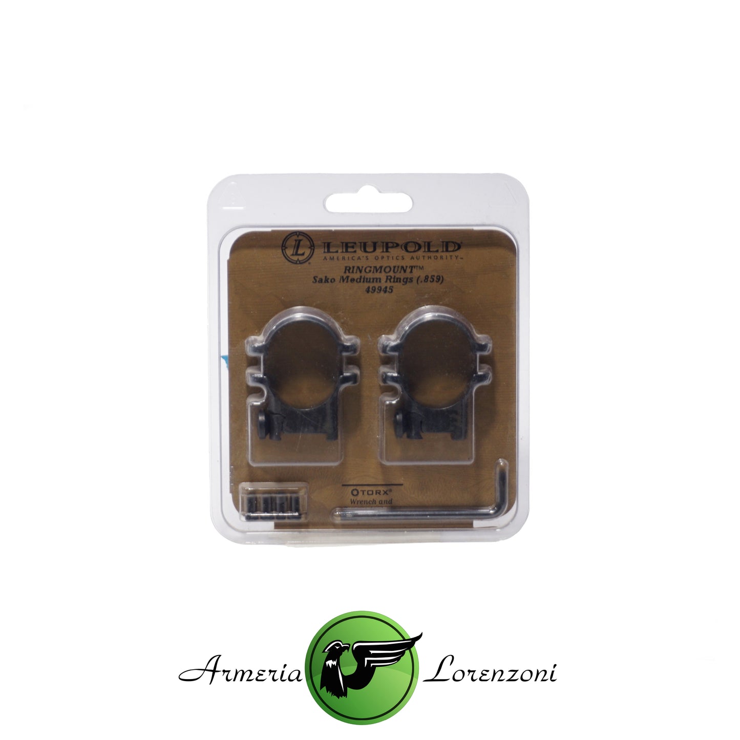 LEUPOLD ANELLO RINGMOUNT 1" SAKO MEDIUM (.859) 49945