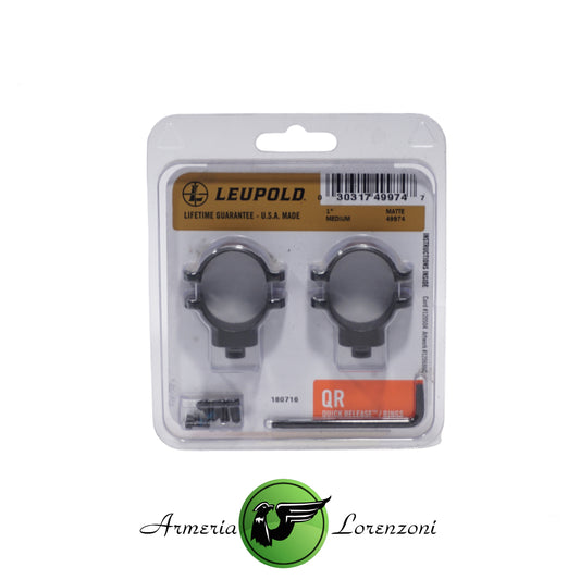 LEUPOLD ANELLO QR 1" MEDIUM MATTE 49974
