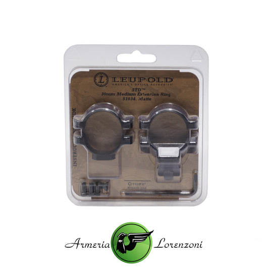 LEUPOLD ANELLO STD 30MM MEDIUM EXTENSION MATTE 51034
