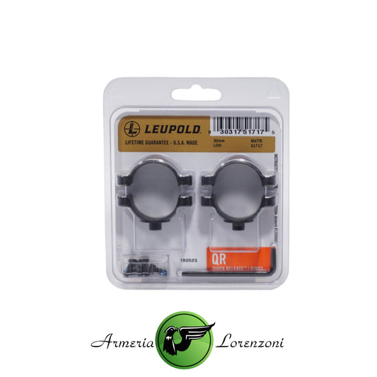 LEUPOLD ANELLO QR 30MM LOW MATTE 51717