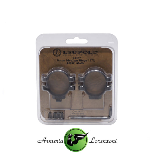 LEUPOLD ANELLO STD 30MM MEDIUM MATTE 49956