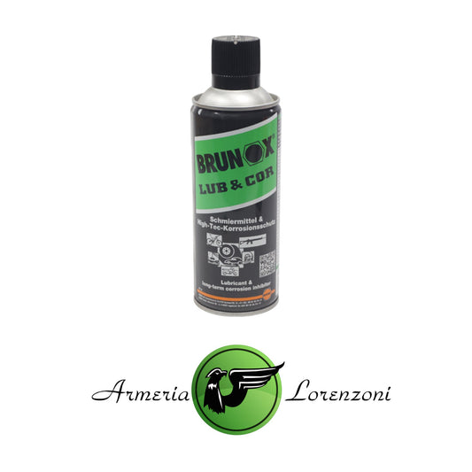 BRUNOX LUBRIFICANTE SPRAY LUB&COR ANTIRUGGINE A LUNGO TERMINE