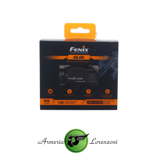 FENIX GL06 POCKET PISTOL TACTICAL LIGHT 600 LUMENS