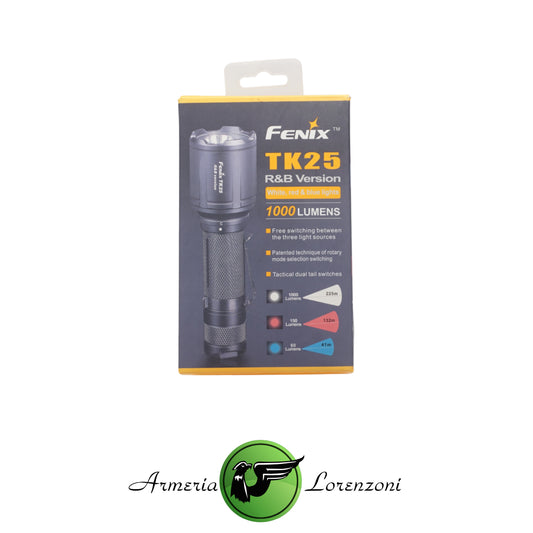 FENIX TORCIA LED 3 COLORI TK25