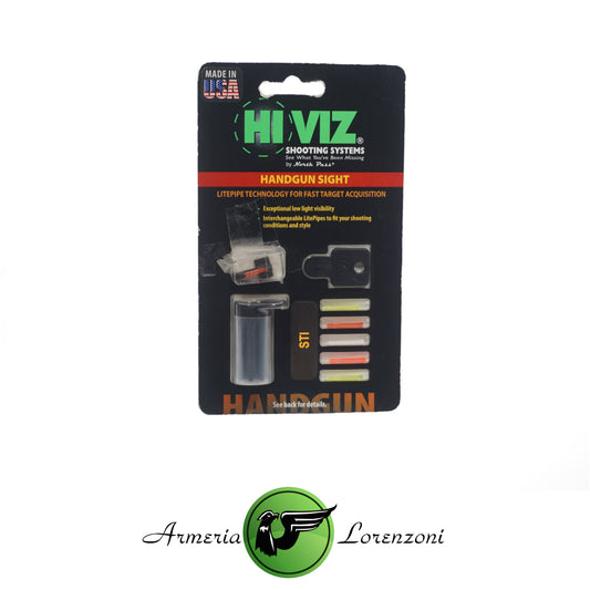 HIVIZ HANDGUN SIGHT MIRINO PER STI