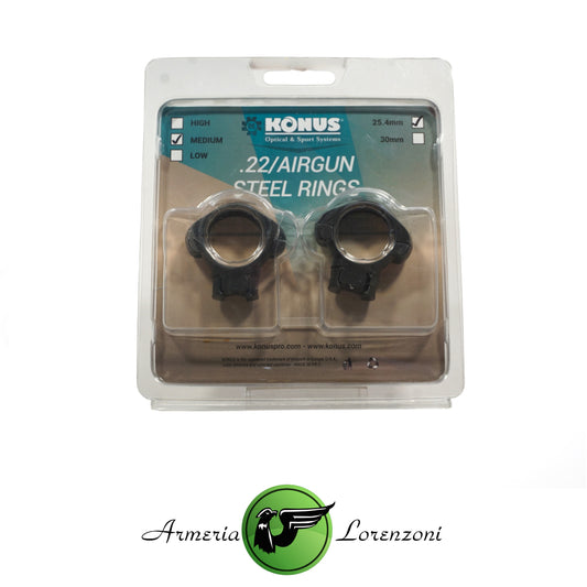 KONUS STEEL RINGS ATTACCHI IN ACCIAIO #7416