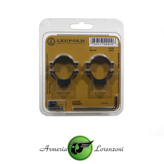 LEUPOLD ANELLI 1" MEDIUM, MOD: 49900