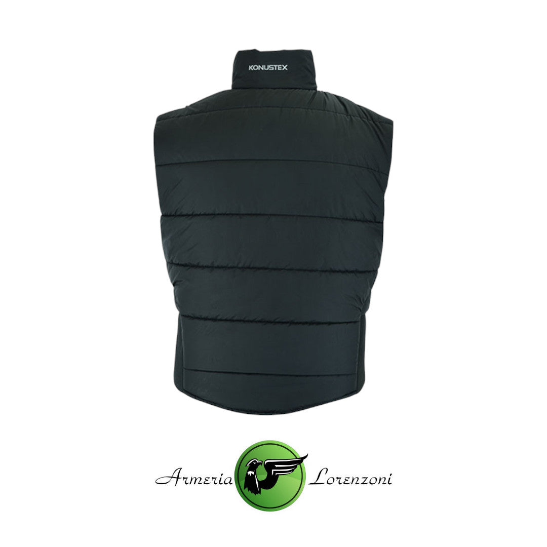 KONUSTEX GILET PER TIRO DINAMICO 0324 NERO