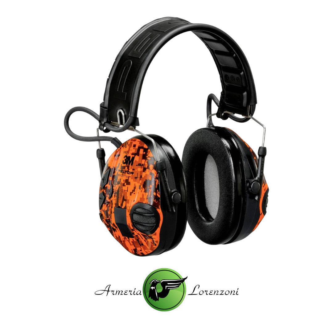 3M PELTOR SPORtTAC HUNTING CAMO ORANGE