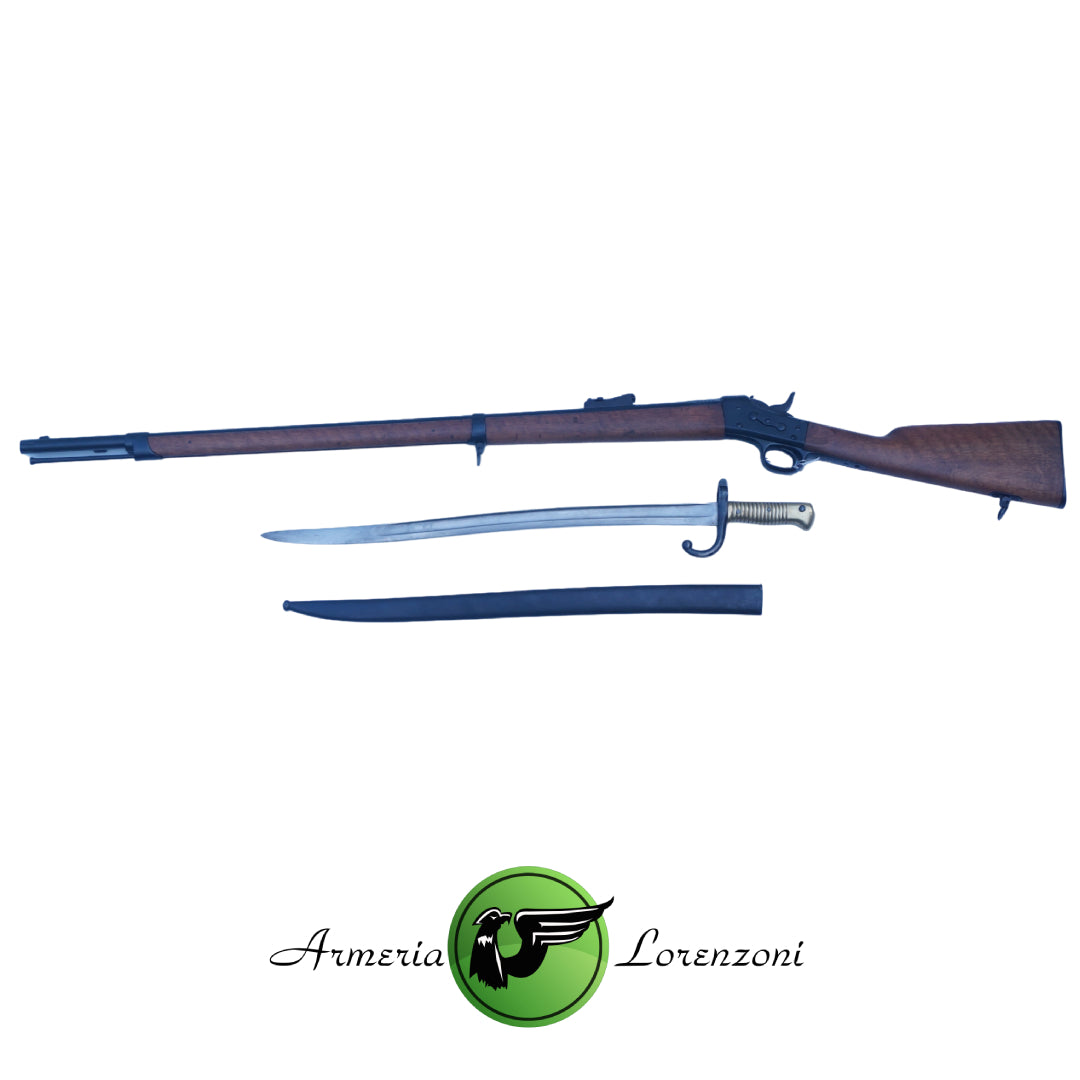FUSIL À ROLLING BLOCK REMINGTON AVEC BAÏONNETTE