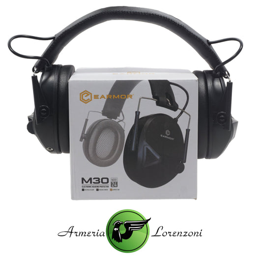 EARMOR M30 ELECTRONIC HEARING PROTECTOR CUFFIONI ELETTRONICI PROTEZIONE RUMORE