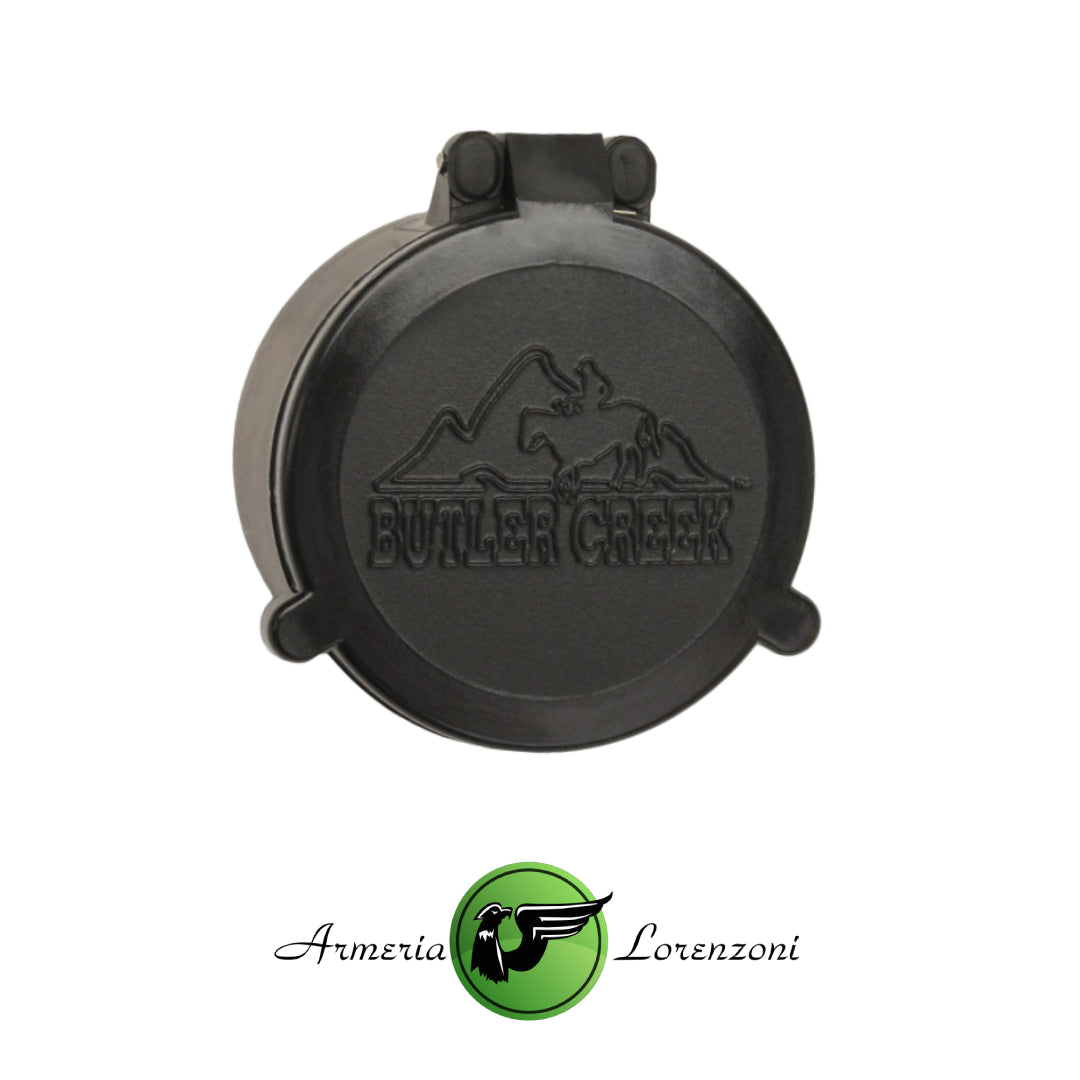 BUTLER CREEK SCOPE COVER, 20 OBJ RIFLESCOPE PROTECTION