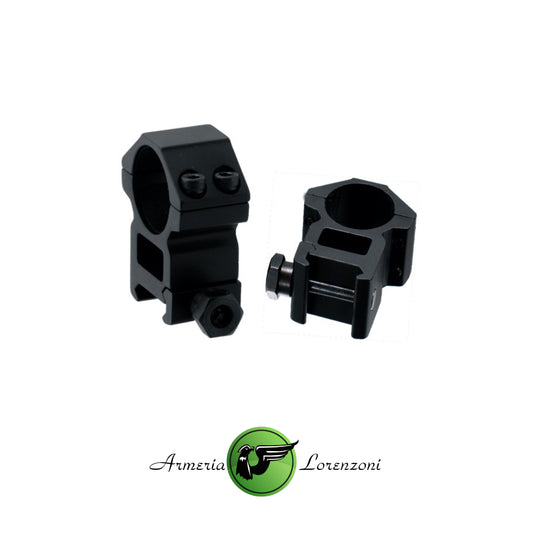UTG ACCUSHOT HEX THUMB NUT SCOPE RINGS PICATINNY COD. RGWM-30M4