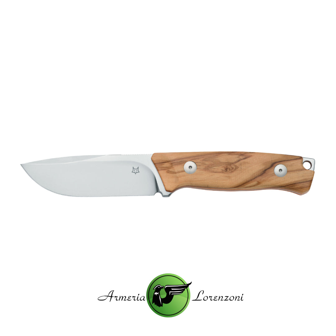 FOX KNIVES COLTELLO FISSO RIFLE WINDAGE LEGNO DI ULIVO FX-661 OL