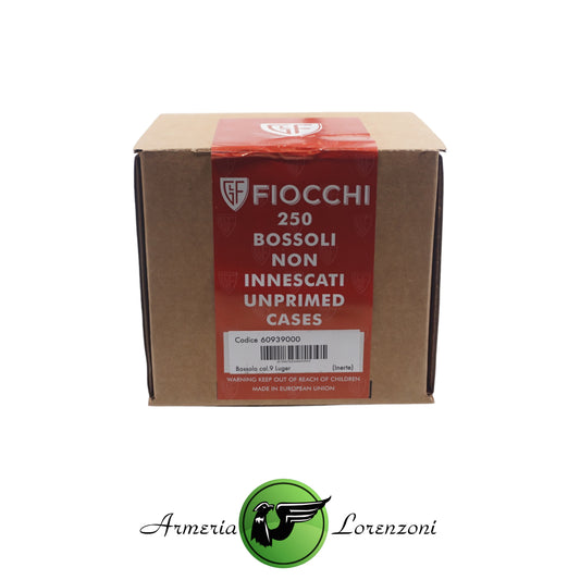 FIOCCHI BOSSOLI 9 LUGER 9X19 25O PZ.