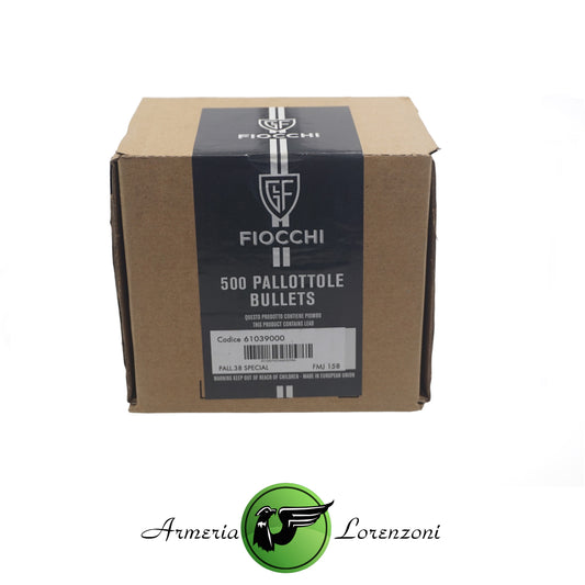 FIOCCHI PALLE 38 SPECIAL 500PZ
