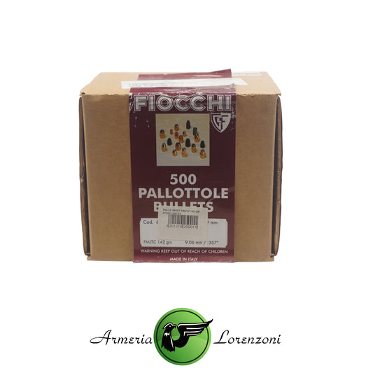 FIOCCHI PALLE 38/357 FMJTC 142 GR. 500PZ