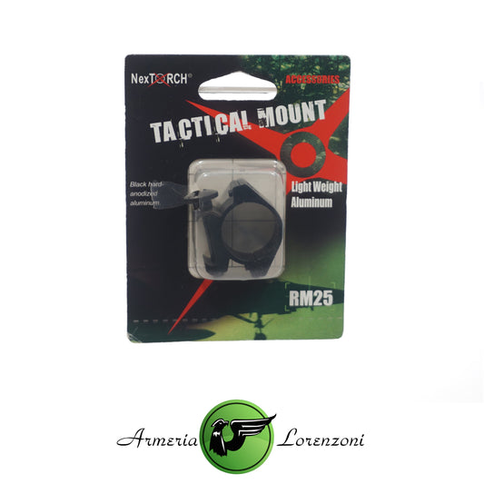 NEXTORCH TACTICAL MOUNT RM 25 ADATTATORE PER PILA