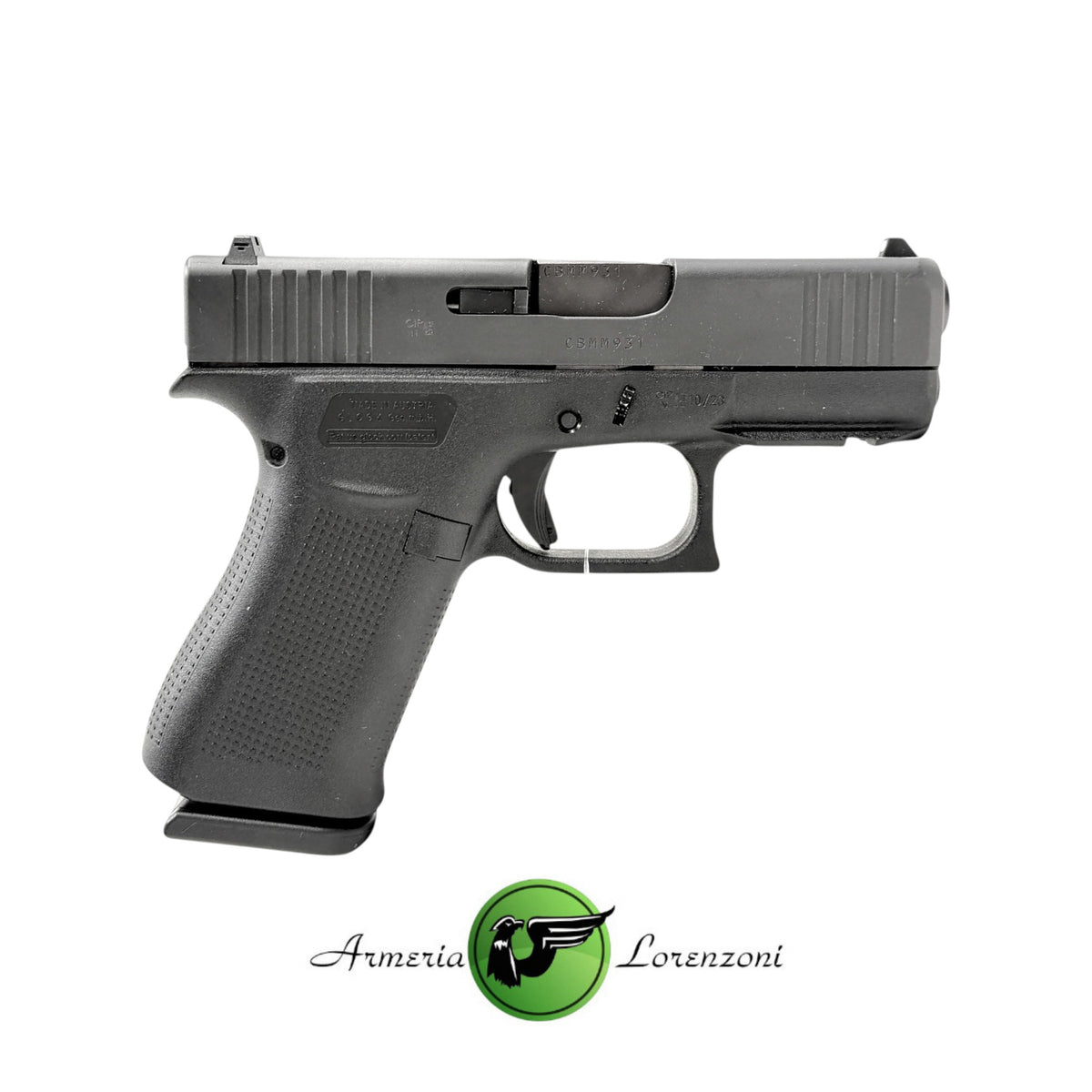 GLOCK 43X CAL 9X19 USATA
