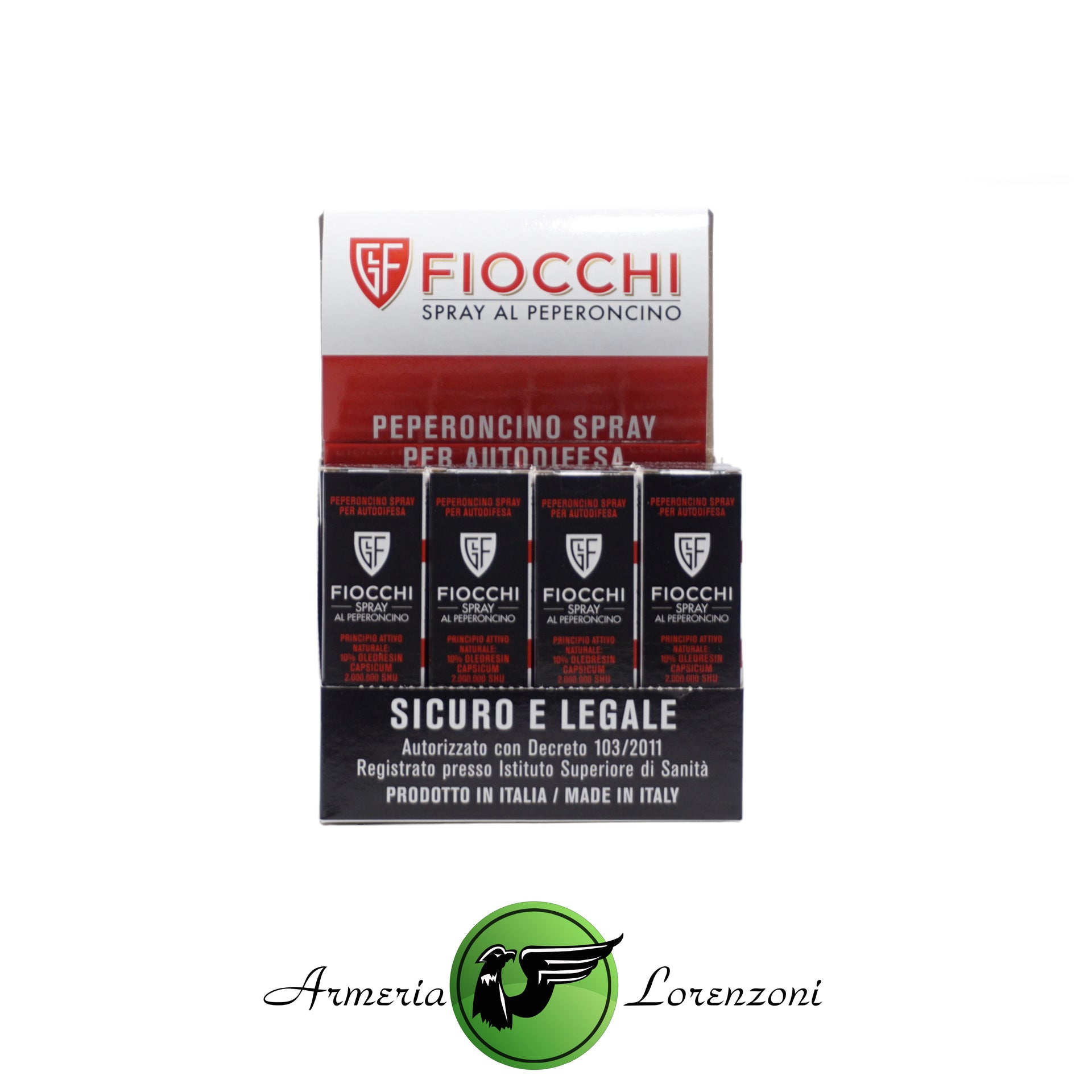 FIOCCHI – SPRAY AL PEPERONCINO ANTIAGGRESSIONE 16ml