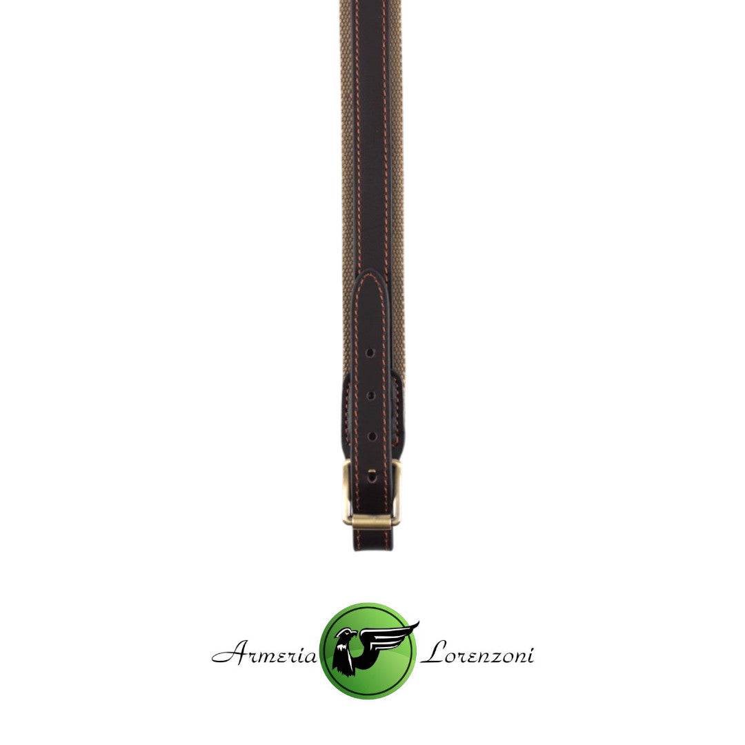 RA SPORT CINGHIA IN CANVAS E PELLE PER FUCILE