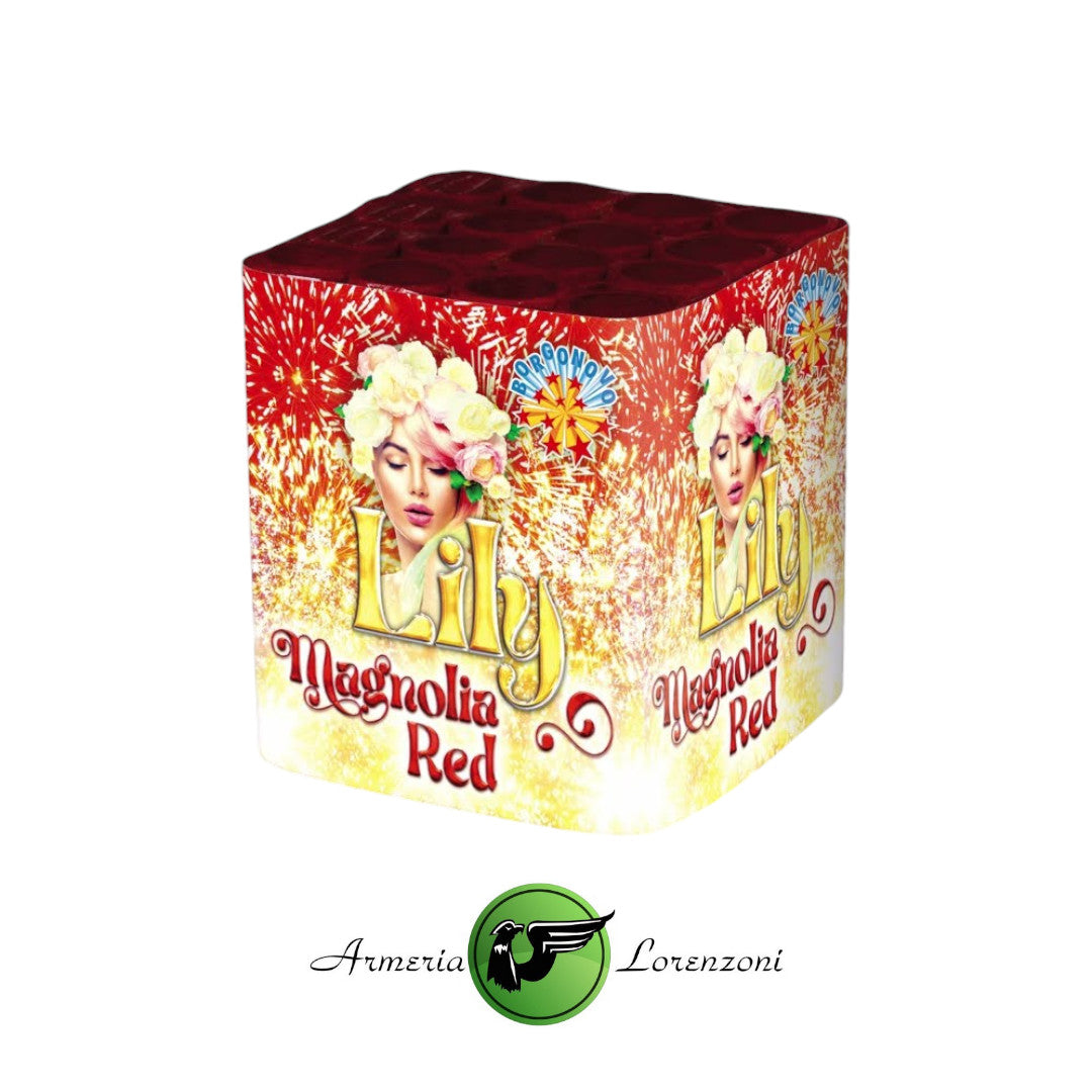 BORGONOVO SPETTACOLO LILY MAGNOLIA ROSSO 16 LANCI 0913M_E