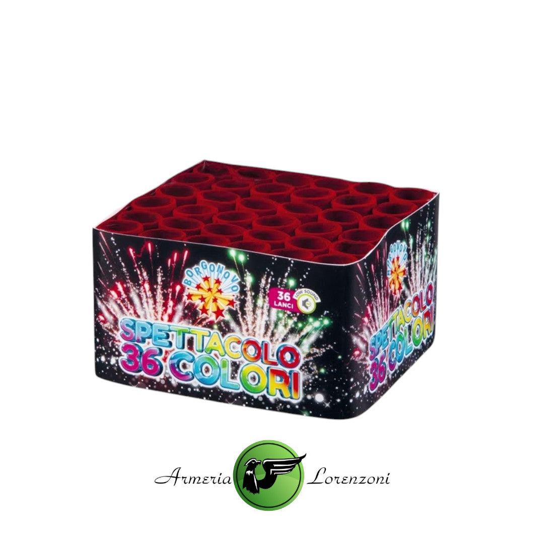 BORGONOVO SPETTACOLO 36 COLORI 36 LANCI ART.0608A