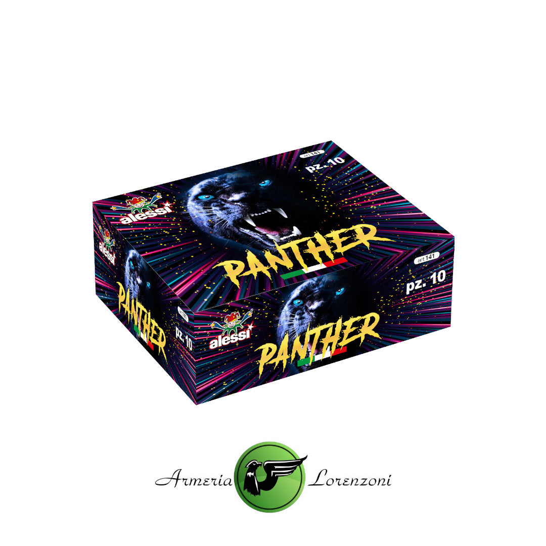 ALESSI PETARDO CON MICCIA PANTHER 10PZ ART.141