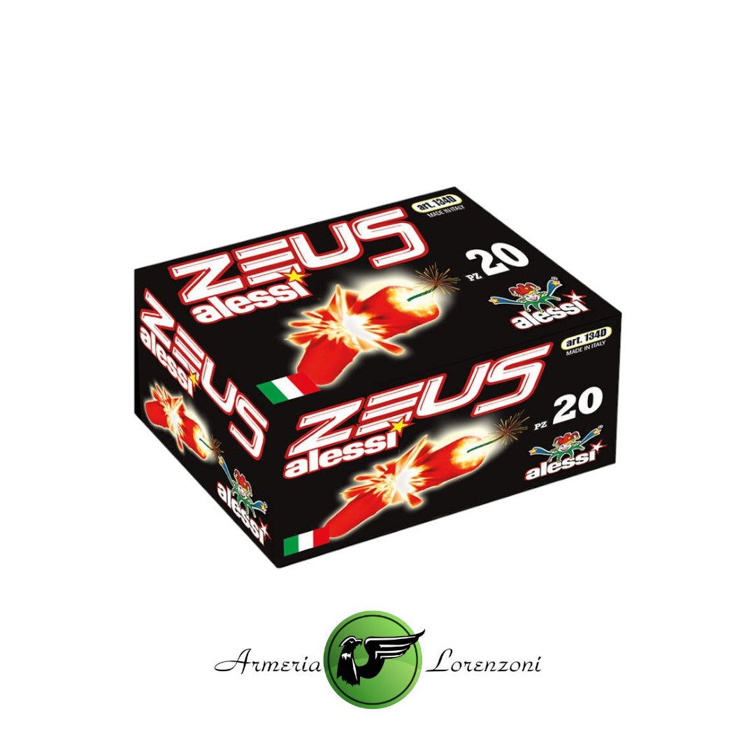 ALESSI PETARDO CON MICCIA ZEUS 20PZ ART.134D
