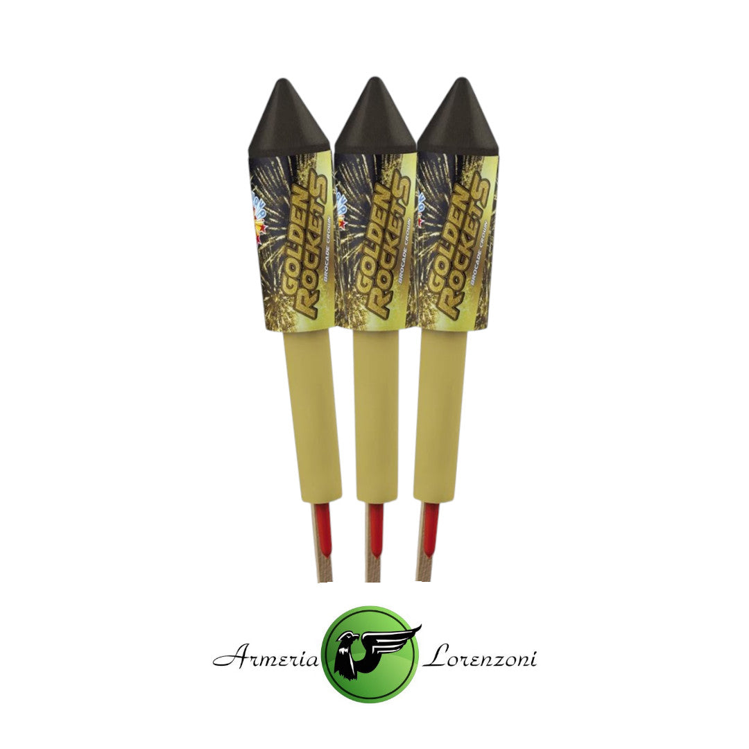 BORGONOVO RAZZI GOLDEN ROCKETS 3PZ ART.0463M