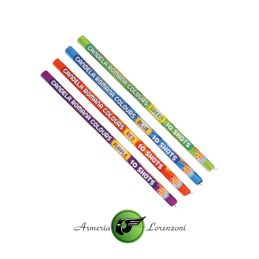 BORGONOVO CANDELA ROMANA COLOURS 4PZ ART.0312M