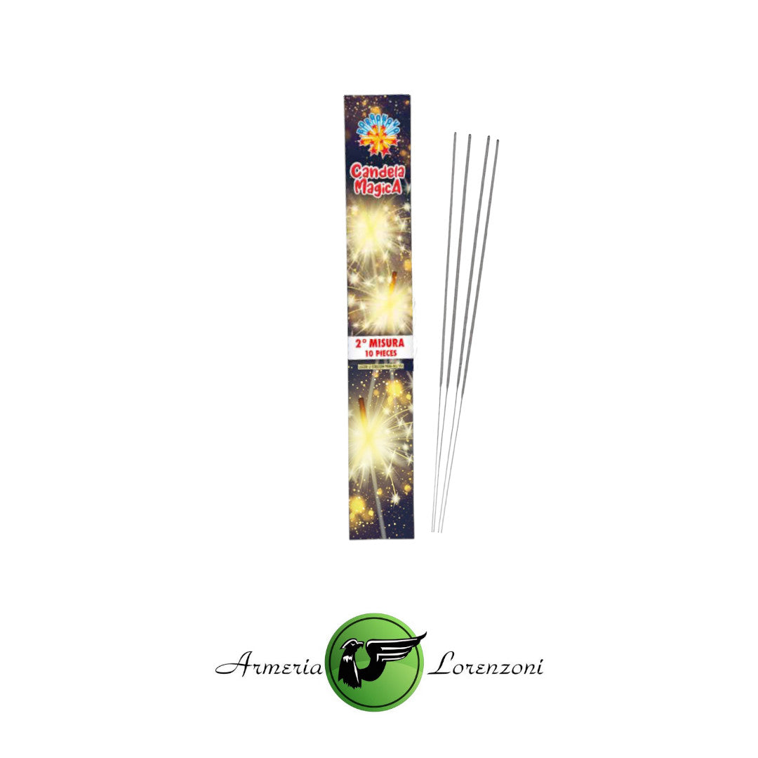 BORGONOVO CANDELE MAGICHE 2°MISURA 10PZ ART.0201B