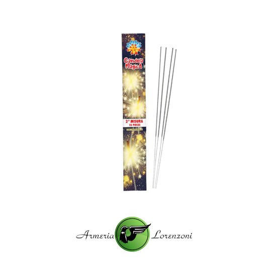 BORGONOVO CANDELE MAGICHE 2°MISURA 10PZ ART.0201B