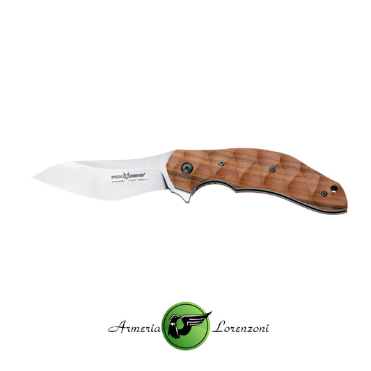 FOX KNIVES COLTELLO CHIUDIBILE FOX ANSO FLIPPER SANTOS WOOD HANDLE FX-302 ST