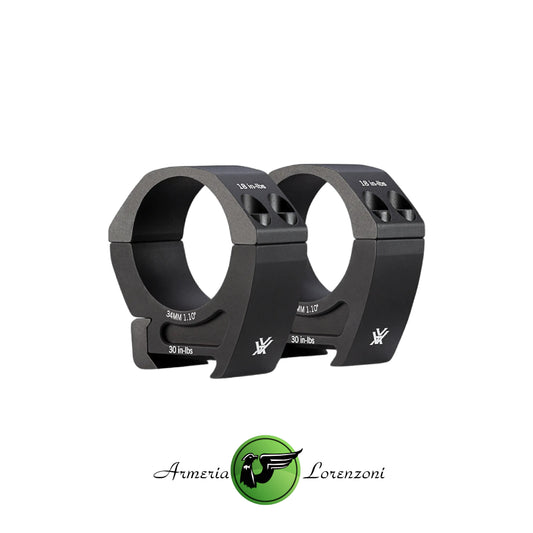 VORTEX ANELLI PRO RIFLESCOPE RINGS 34 MM MEDIUM HEIGHT PR34-M