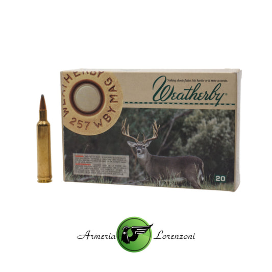 WEATHERBY 257 WBY MAG. ULTRA HIGH VELOCITY AMMUNITION 87 GR