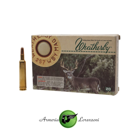 WEATHERBY 257 WBY MAG. ULTRA HIGH VELOCITY AMMUNITION 117 GRAIN