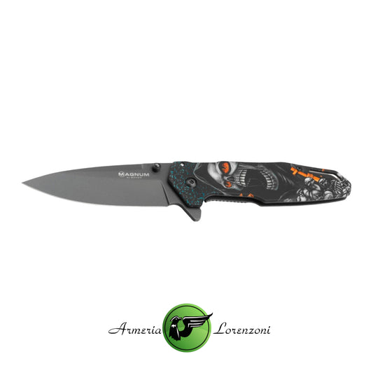 BOKER MAGNUM COLTELLO CHIUDIBILE SCREAMING SKULL 01MB230