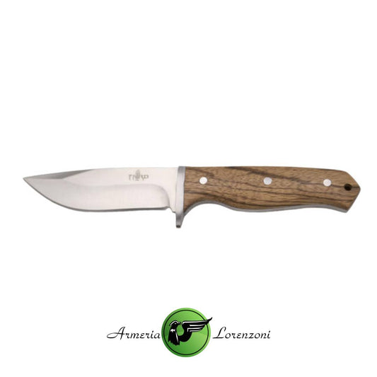 THIRD COLTELLO DA CACCIA CON LAMA IN ACCIAIO WOOD TH-16367-ZW