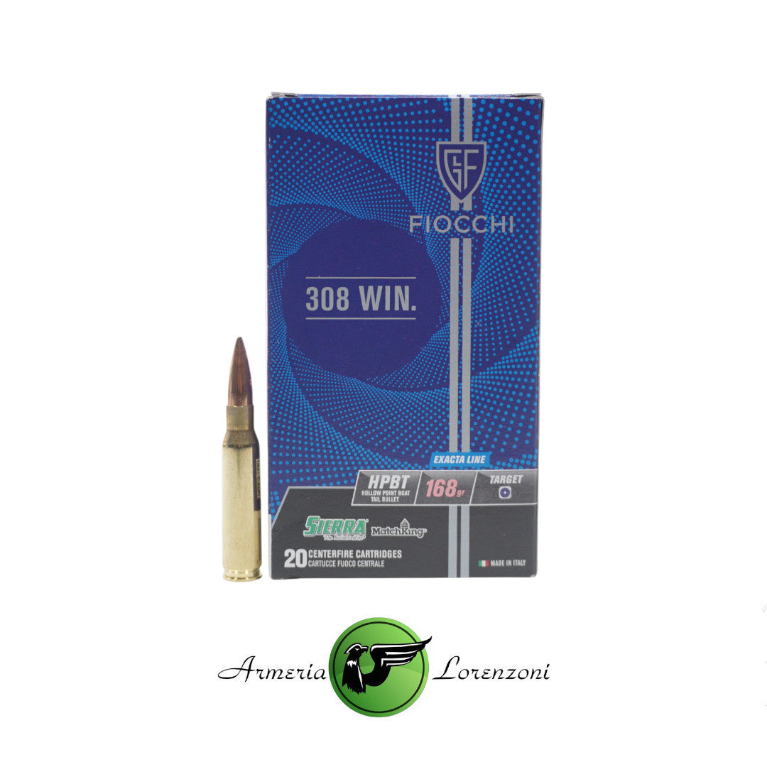 FIOCCHI EXACTA LINE 308 WIN 168 GR
