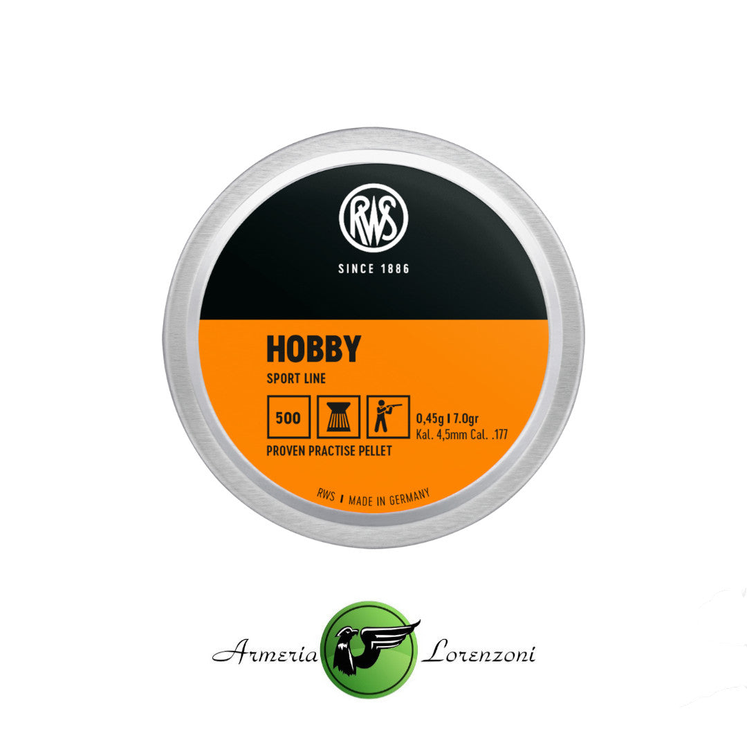 RWS PALLINI ARIA COMPRESSA HOBBY CAL 4,5MM 0,45 G