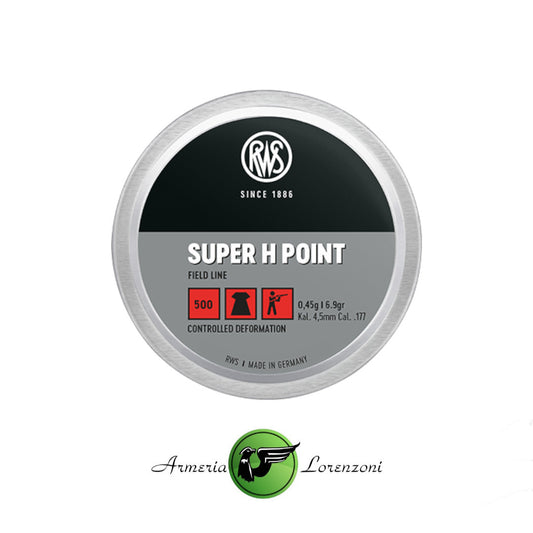 RWS PALLINI ARIA COMPRESSA SUPER H POINT CAL 4,5MM 0,45 G
