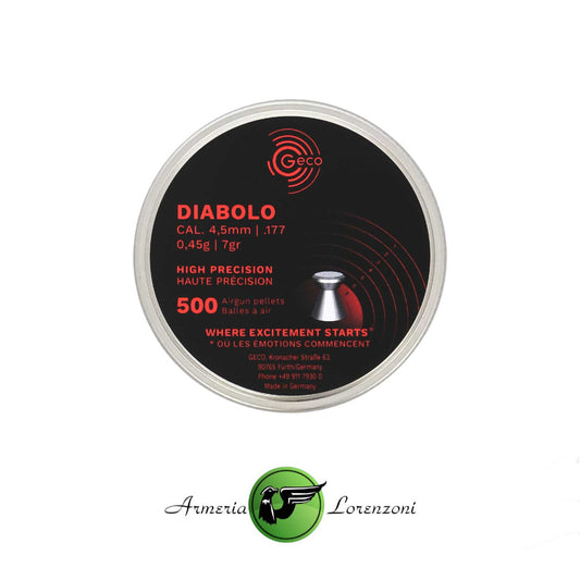 GECO PALLINI ARIA COMRESSA DIABOLO CAL 4,5MM 0,45 G