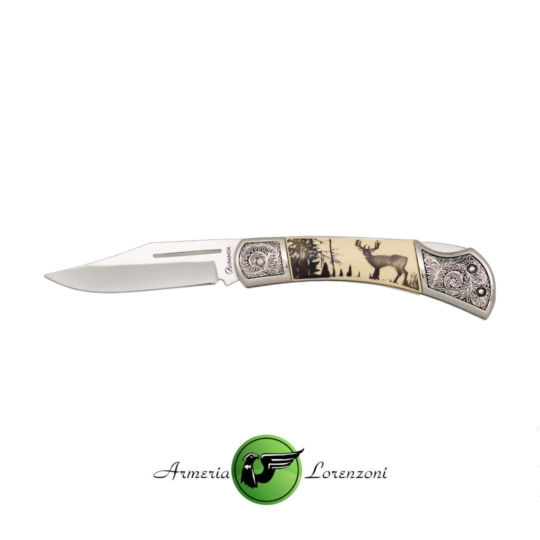 ALBAINOX COLTELLO CHIUDIBILE DECORATO COD.10823