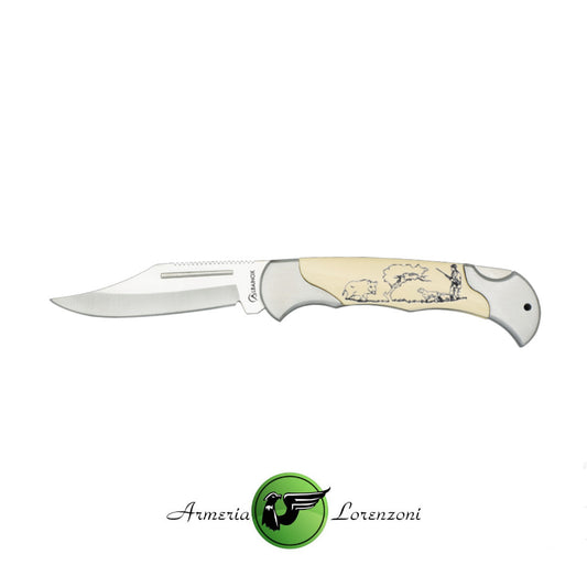 ALBAINOX COLTELLO CHIUDIBILE CON INCISIONE COD.19661