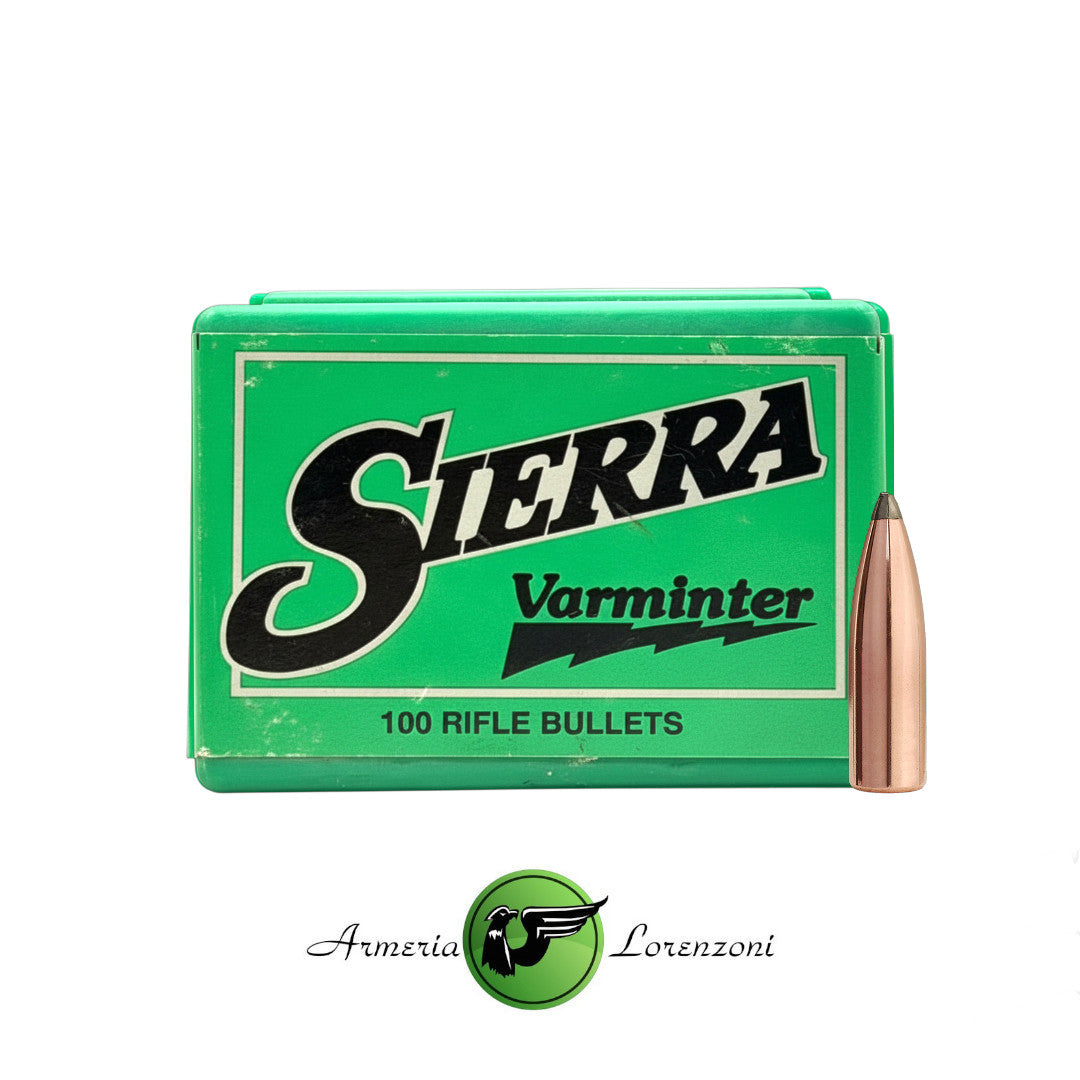 SIERRA PALLE VARMINTER 6MM .243 DIA 85 GR. SPITZER 100PZ #1520