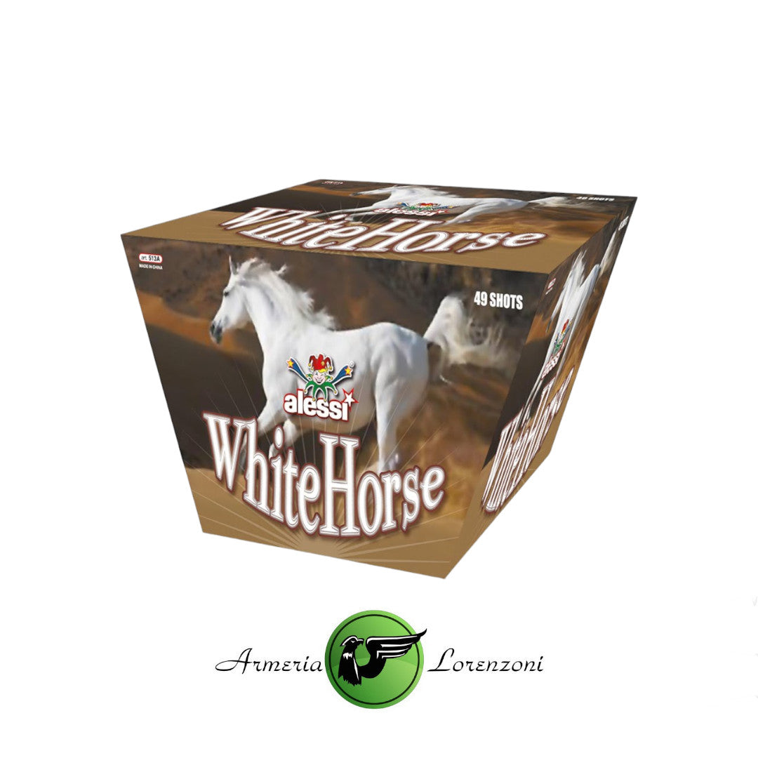 ALESSI SPETTACOLO WHITE HORSE 49 LANCI ART.513A